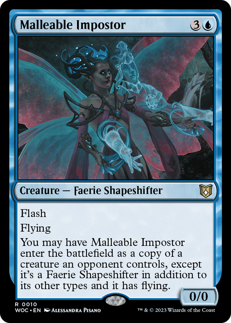 Malleable Impostor [Wilds of Eldraine Commander] | Exor Games Bridgewater