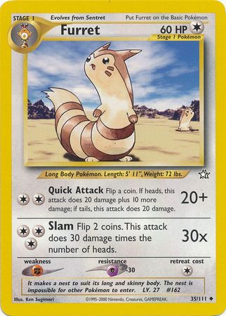 Furret (35/111) [Neo Genesis Unlimited] | Exor Games Bridgewater