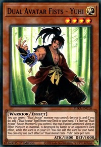 Dual Avatar Fists - Yuhi [PHRA-EN014] Super Rare | Exor Games Bridgewater