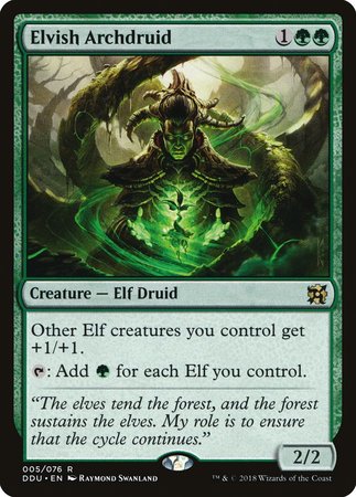 Elvish Archdruid [Duel Decks: Elves vs. Inventors] | Exor Games Bridgewater