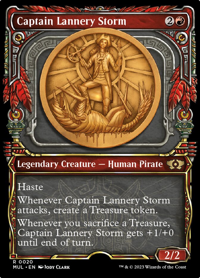 Captain Lannery Storm [Multiverse Legends] | Exor Games Bridgewater