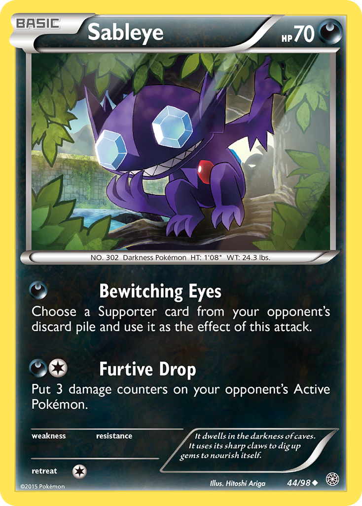 Sableye (44/98) [XY: Ancient Origins] | Exor Games Bridgewater