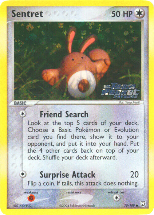 Sentret (75/109) (Stamped) [EX: Team Rocket Returns] | Exor Games Bridgewater