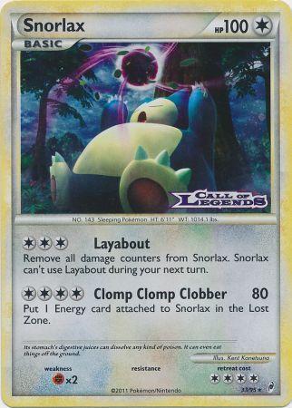 Snorlax (33/95) (Prerelease Promo) [Nintendo: Black Star Promos] | Exor Games Bridgewater