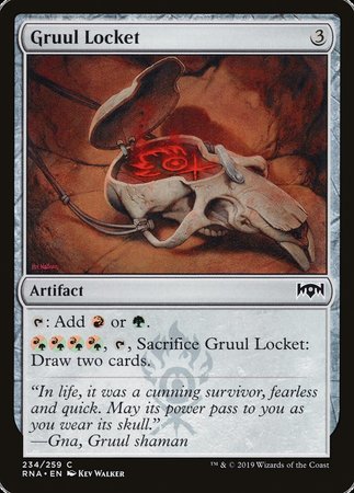 Gruul Locket [Ravnica Allegiance] | Exor Games Bridgewater