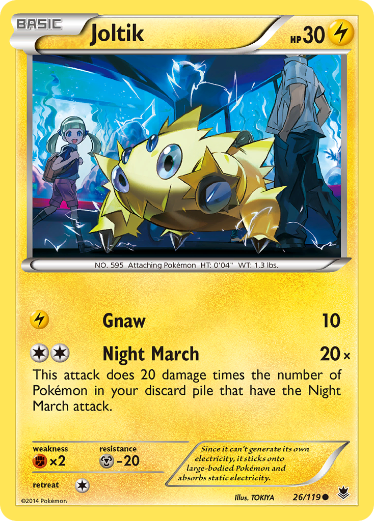 Joltik (26/119) [XY: Phantom Forces] | Exor Games Bridgewater