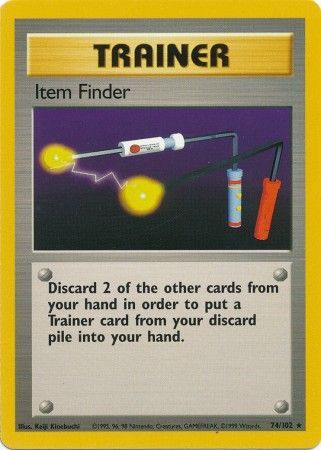 Item Finder (74/102) [Base Set Unlimited] | Exor Games Bridgewater