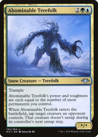 Abominable Treefolk [Modern Horizons] | Exor Games Bridgewater