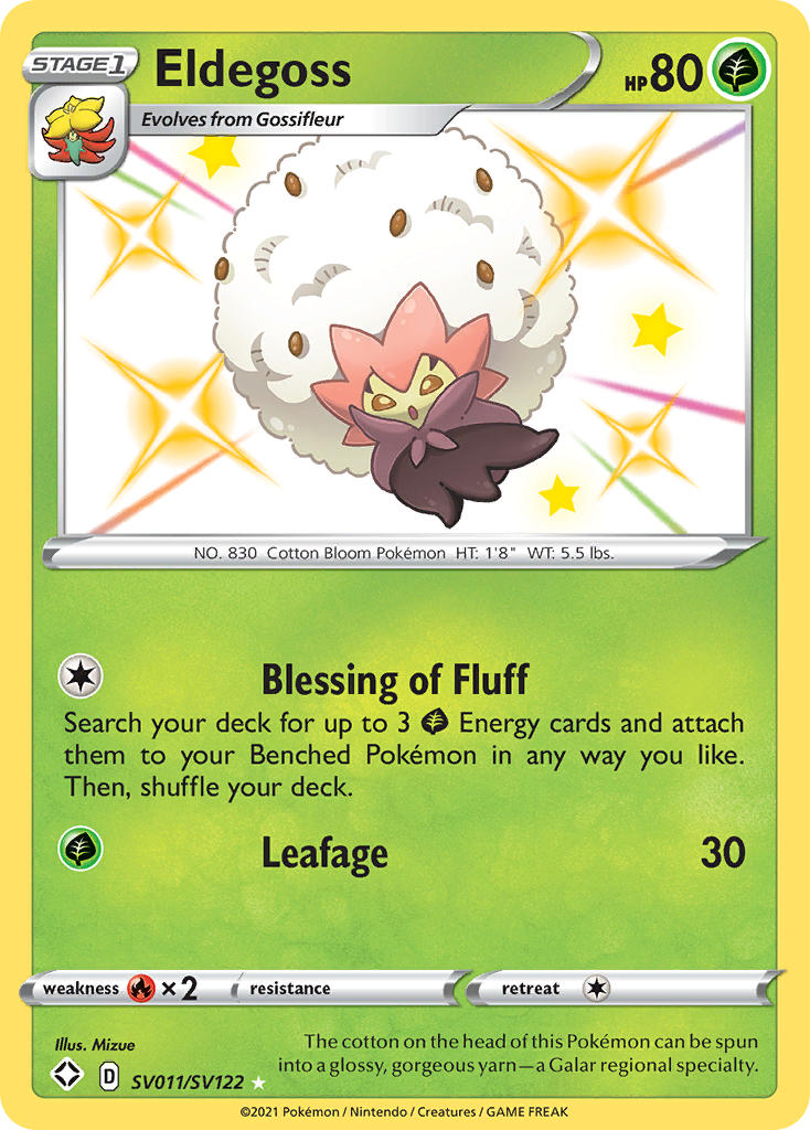 Eldegoss (SV011/SV122) [Sword & Shield: Shining Fates] | Exor Games Bridgewater