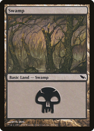 Swamp (292) [Shadowmoor] | Exor Games Bridgewater