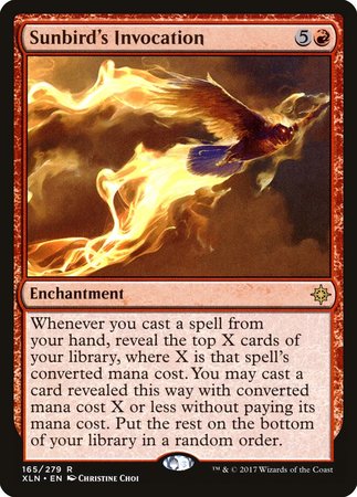 Sunbird's Invocation [Ixalan] | Exor Games Bridgewater