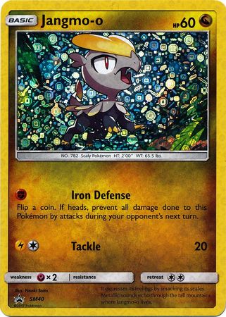 Jangmo o (SM40) (General Mills Promo) [Sun & Moon: Black Star Promos] | Exor Games Bridgewater