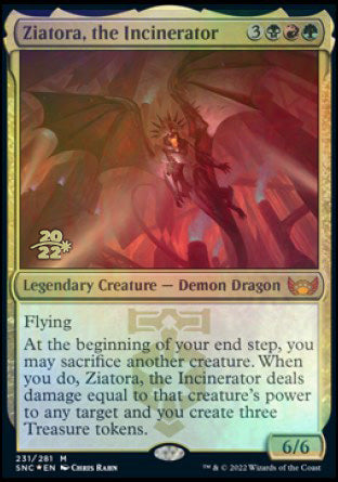 Ziatora, the Incinerator [Streets of New Capenna Prerelease Promos] | Exor Games Bridgewater