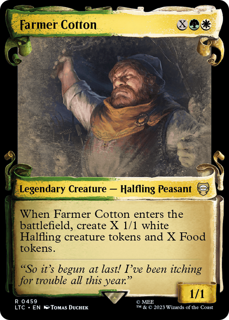 Farmer Cotton [The Lord of the Rings: Tales of Middle-Earth Commander Showcase Scrolls] | Exor Games Bridgewater