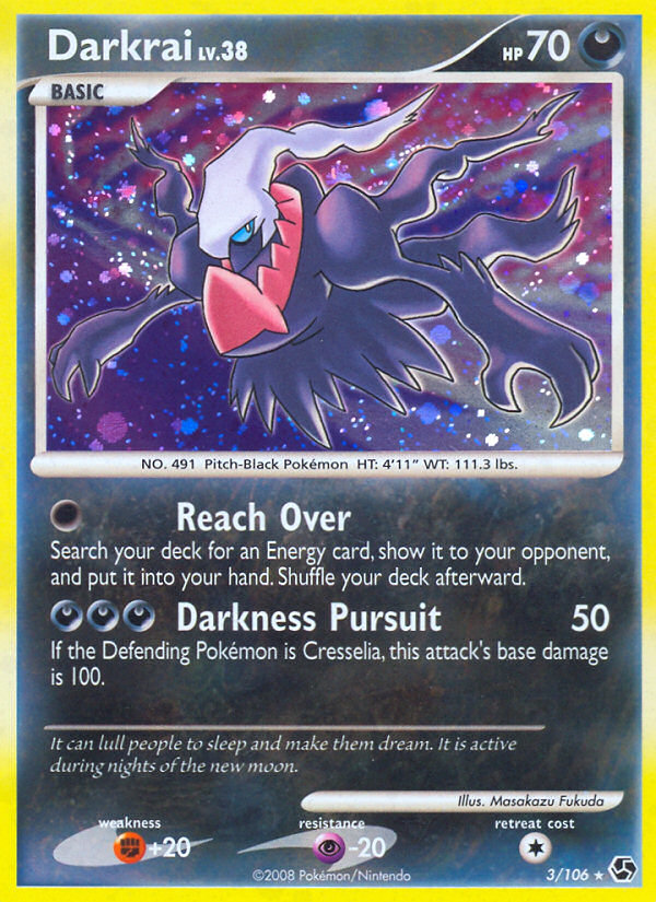 Darkrai (3/106) [Diamond & Pearl: Great Encounters] | Exor Games Bridgewater
