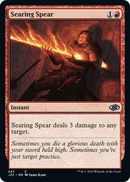 Searing Spear [Jumpstart 2022] | Exor Games Bridgewater