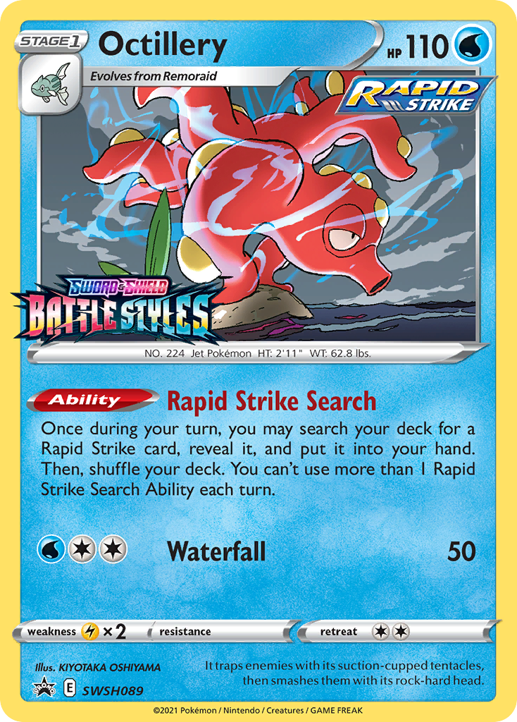 Octillery (SWSH089) (Prerelease Promo) [Sword & Shield: Black Star Promos] | Exor Games Bridgewater