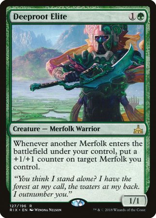 Deeproot Elite [Rivals of Ixalan Promos] | Exor Games Bridgewater