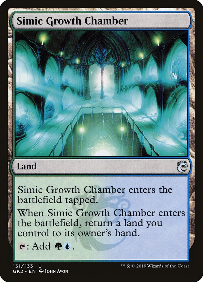 Simic Growth Chamber [Ravnica Allegiance Guild Kit] | Exor Games Bridgewater