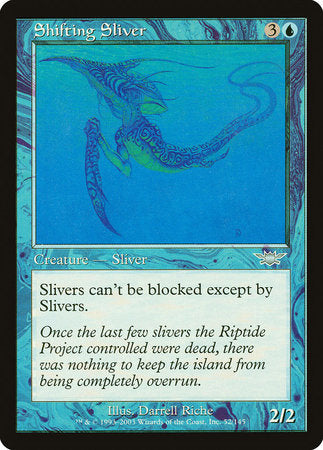 Shifting Sliver [Legions] | Exor Games Bridgewater