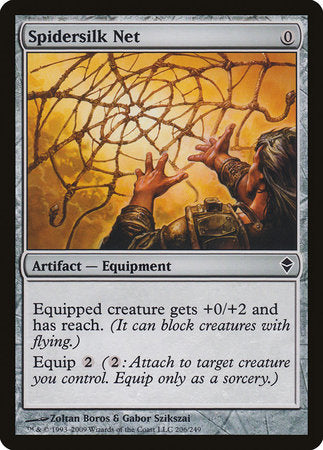 Spidersilk Net [Zendikar] | Exor Games Bridgewater