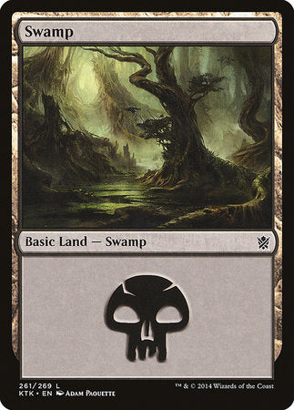 Swamp (261) [Khans of Tarkir] | Exor Games Bridgewater