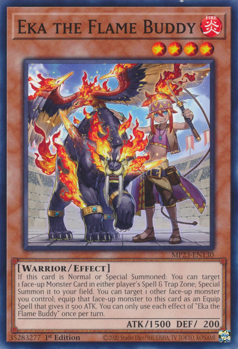 Eka the Flame Buddy [MP23-EN130] Common | Exor Games Bridgewater