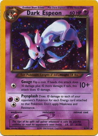 Dark Espeon (4/105) [Neo Destiny Unlimited] | Exor Games Bridgewater