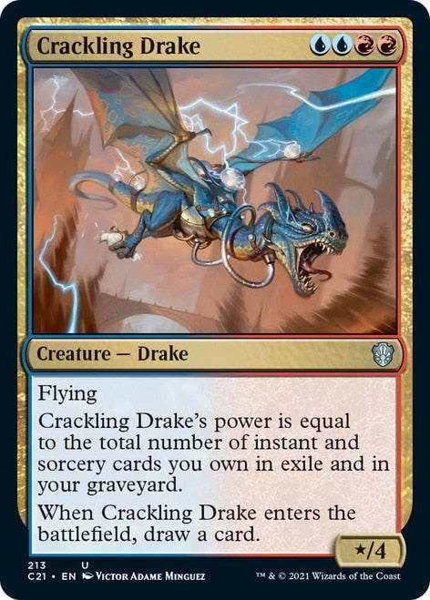 Crackling Drake [Commander 2021] | Exor Games Bridgewater