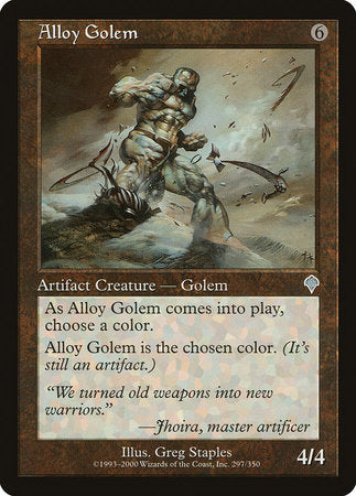 Alloy Golem [Invasion] | Exor Games Bridgewater