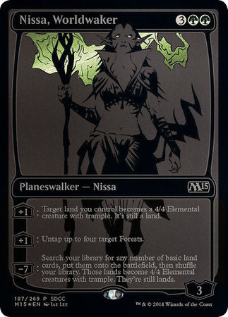 Nissa, Worldwaker SDCC 2014 EXCLUSIVE [San Diego Comic-Con 2014] | Exor Games Bridgewater