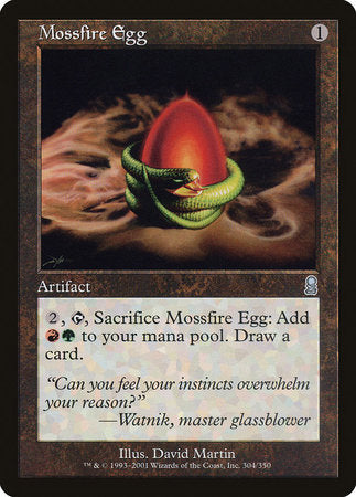 Mossfire Egg [Odyssey] | Exor Games Bridgewater