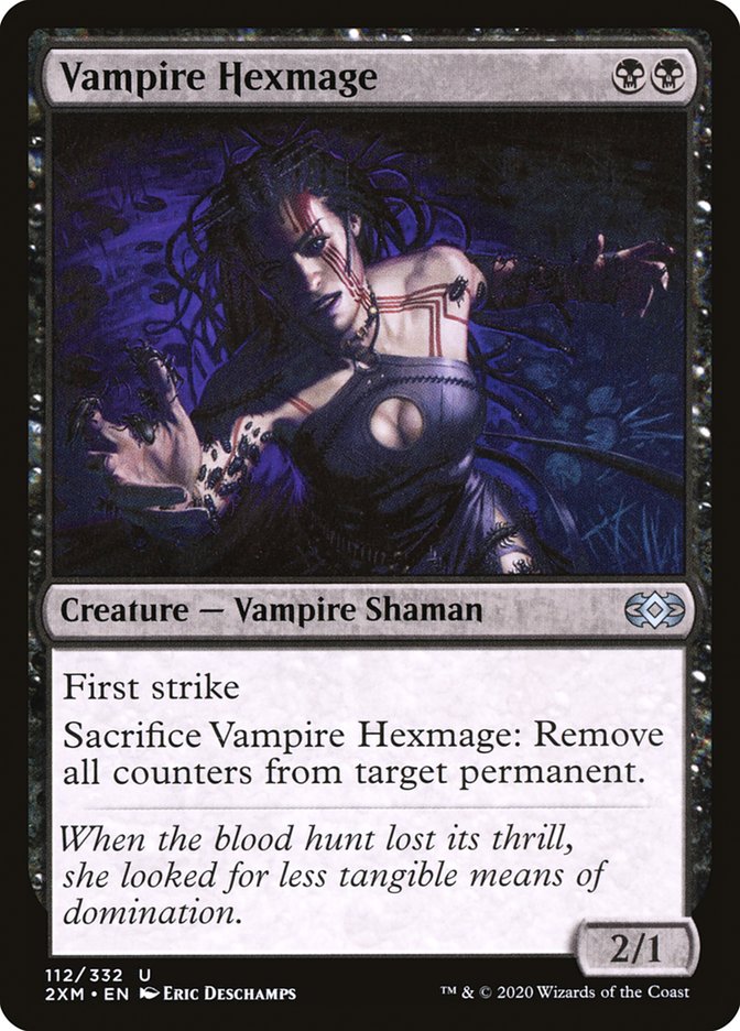 Vampire Hexmage [Double Masters] | Exor Games Bridgewater
