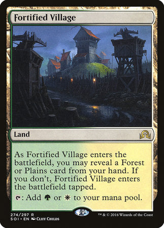 Fortified Village [Shadows over Innistrad] | Exor Games Bridgewater