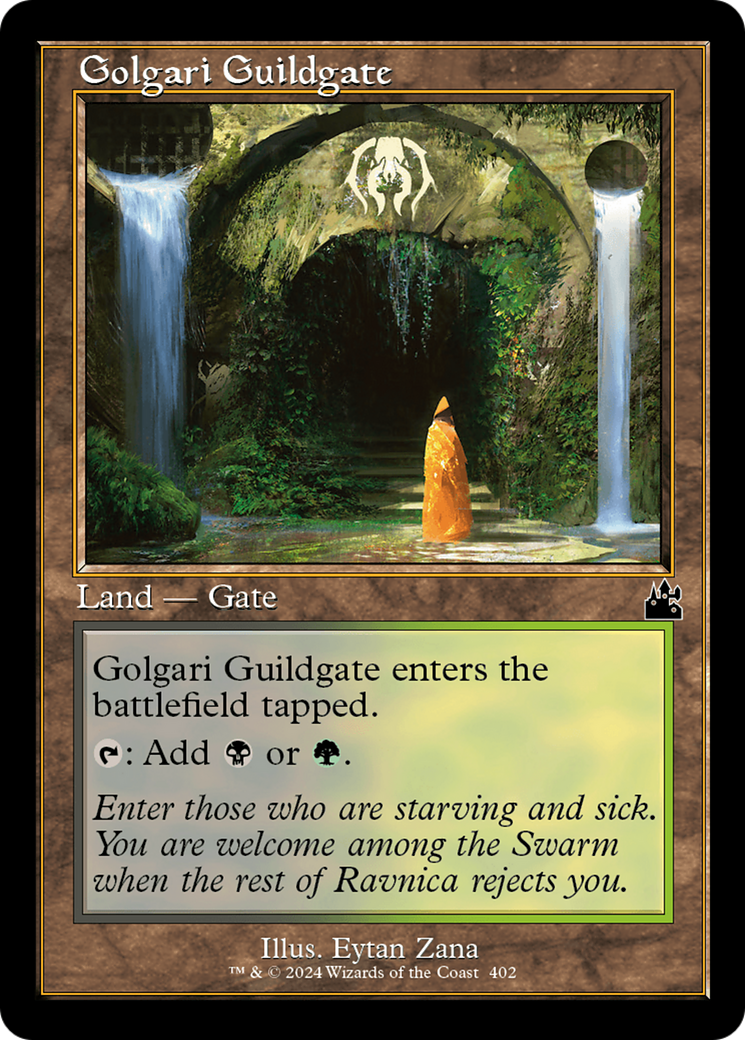 Golgari Guildgate (Retro Frame) [Ravnica Remastered] | Exor Games Bridgewater