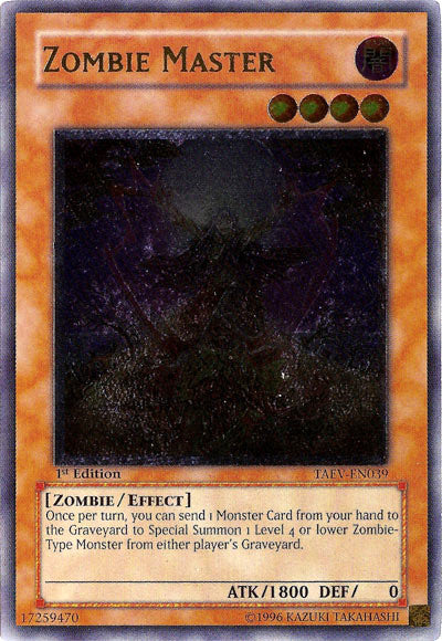 Zombie Master [TAEV-EN039] Ultimate Rare | Exor Games Bridgewater