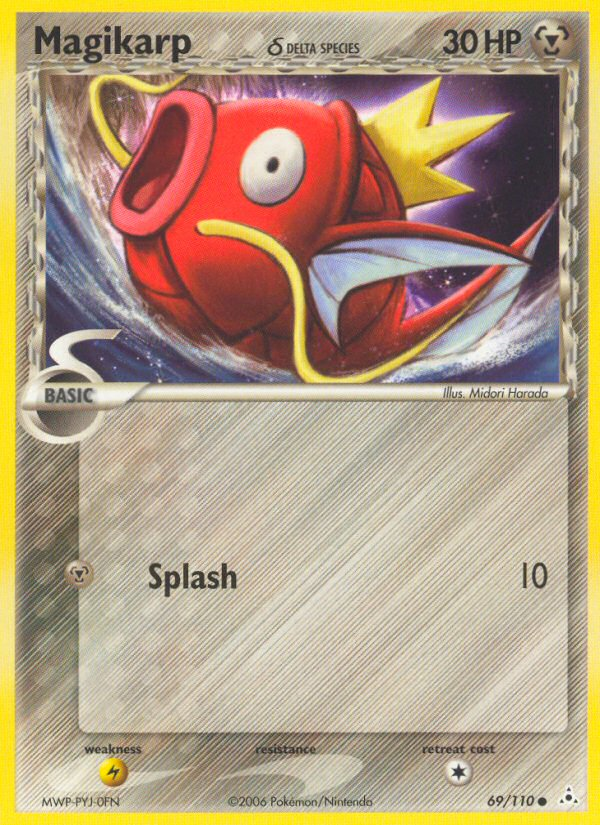 Magikarp (69/110) (Delta Species) [EX: Holon Phantoms] | Exor Games Bridgewater