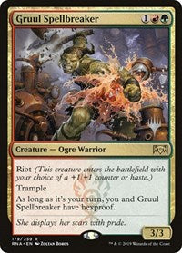 Gruul Spellbreaker [Promo Pack: Throne of Eldraine] | Exor Games Bridgewater