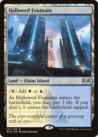 Hallowed Fountain [Promo Pack: Throne of Eldraine] | Exor Games Bridgewater