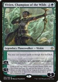 Vivien, Champion of the Wilds [Promo Pack: Throne of Eldraine] | Exor Games Bridgewater