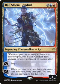 Ral, Storm Conduit [Promo Pack: Throne of Eldraine] | Exor Games Bridgewater