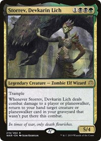 Storrev, Devkarin Lich [Promo Pack: Throne of Eldraine] | Exor Games Bridgewater