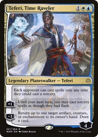 Teferi, Time Raveler [Promo Pack: Throne of Eldraine] | Exor Games Bridgewater