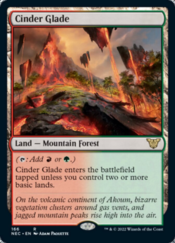 Cinder Glade [Kamigawa: Neon Dynasty Commander] | Exor Games Bridgewater