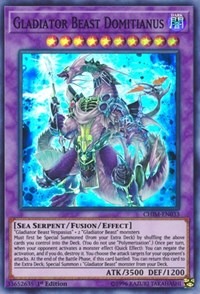 Gladiator Beast Domitianus [CHIM-EN033] Super Rare | Exor Games Bridgewater