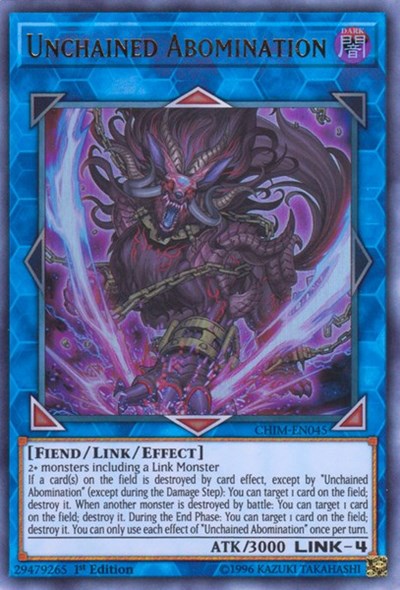 Unchained Abomination [CHIM-EN045] Ultra Rare | Exor Games Bridgewater