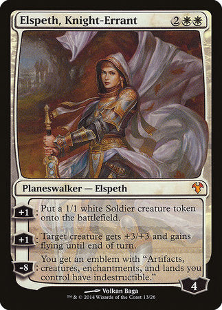 Elspeth, Knight-Errant [Modern Event Deck 2014] | Exor Games Bridgewater