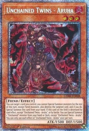 Unchained Twins - Aruha (Starlight Rare) [CHIM-EN008] Starlight Rare | Exor Games Bridgewater