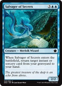 Salvager of Secrets [Magic Game Night 2019] | Exor Games Bridgewater