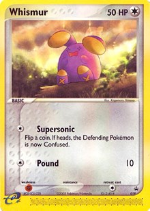 Whismur (019) (Cosmos Holo) [Nintendo: Black Star Promos] | Exor Games Bridgewater